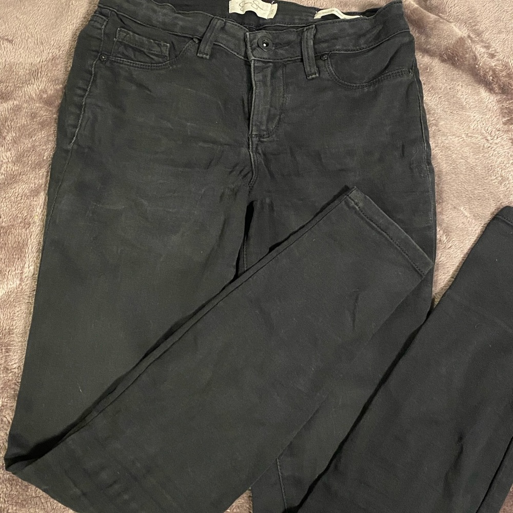 Jessica Simpson Black Skinny Jeans (25 Short)